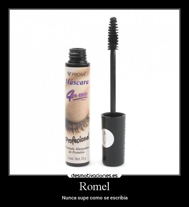 Romel - Nunca supe como se escribia