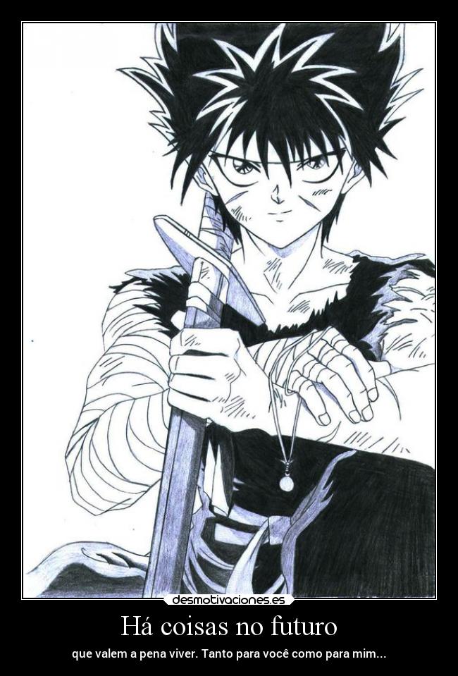 carteles corazon anime tigashi futuro yuyuhakusho desmotivaciones