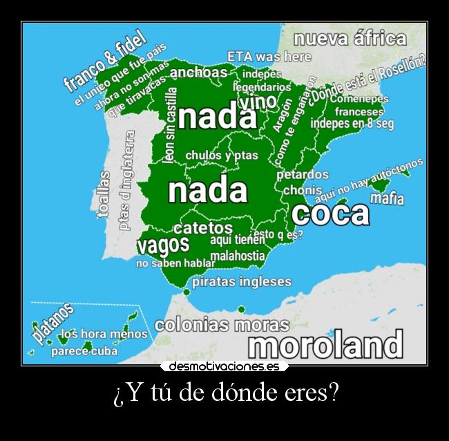 ¿Y tú de dónde eres? - 