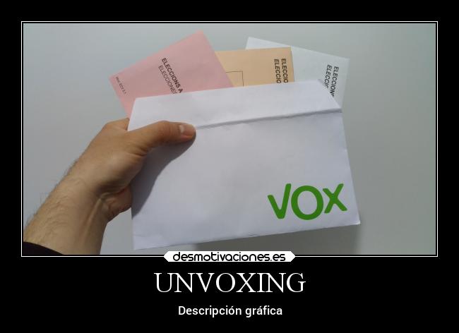 carteles politica vox juegos palabras desmotivaciones