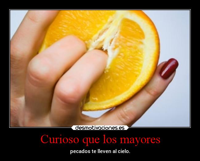 Curioso que los mayores - 