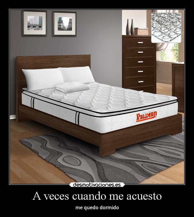 A veces cuando me acuesto -