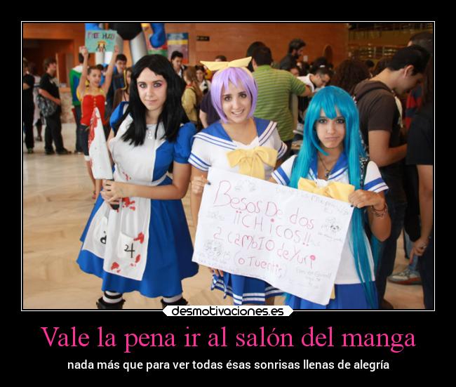 Vale la pena ir al salón del manga -
