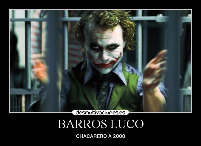 BARROS LUCO - CHACARERO A 2000