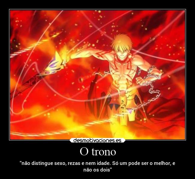 O trono -