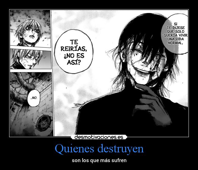 carteles anime muerte vida realidad sufrimiento desmotivaciones