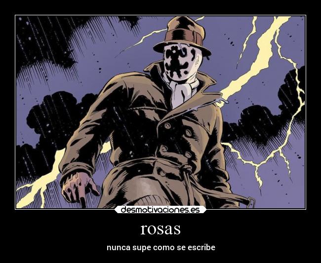rosas - nunca supe como se escribe