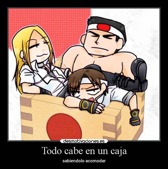 carteles humor kof kyo benimaru daimon desmotivaciones