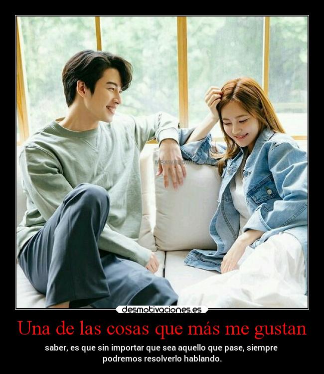 Una de las cosas que más me gustan - 