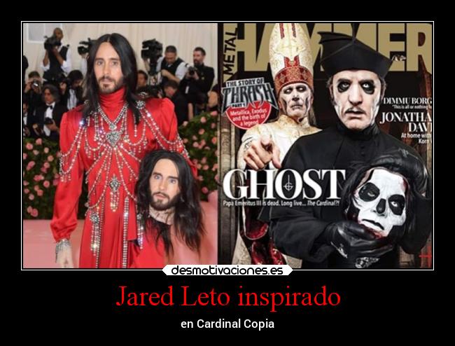 Jared Leto inspirado -