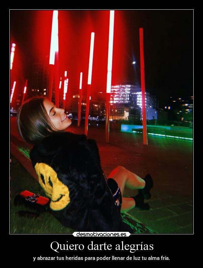 Quiero darte alegrías -