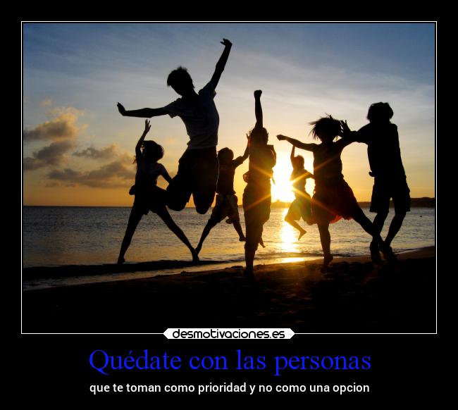 Quédate con las personas - 