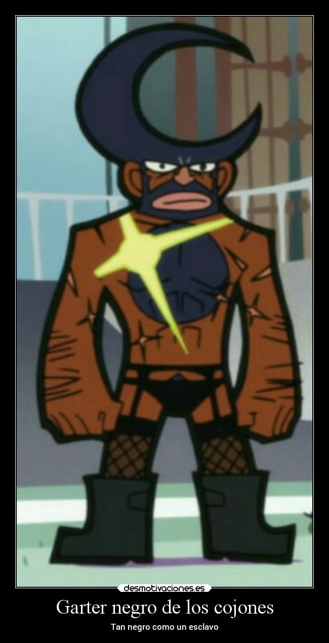 Garter negro de los cojones - 