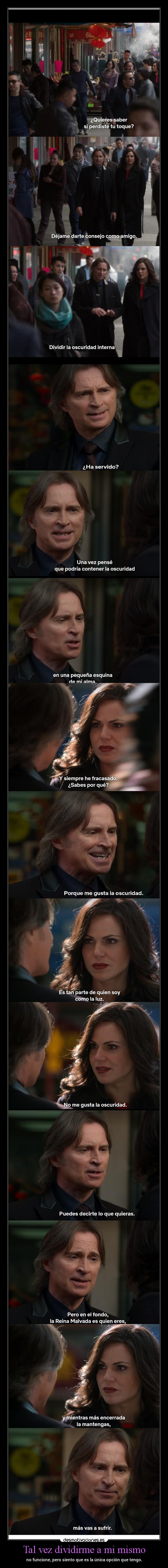 Tal vez dividirme a mi mismo - no funcione, pero siento que es la única opción que tengo.