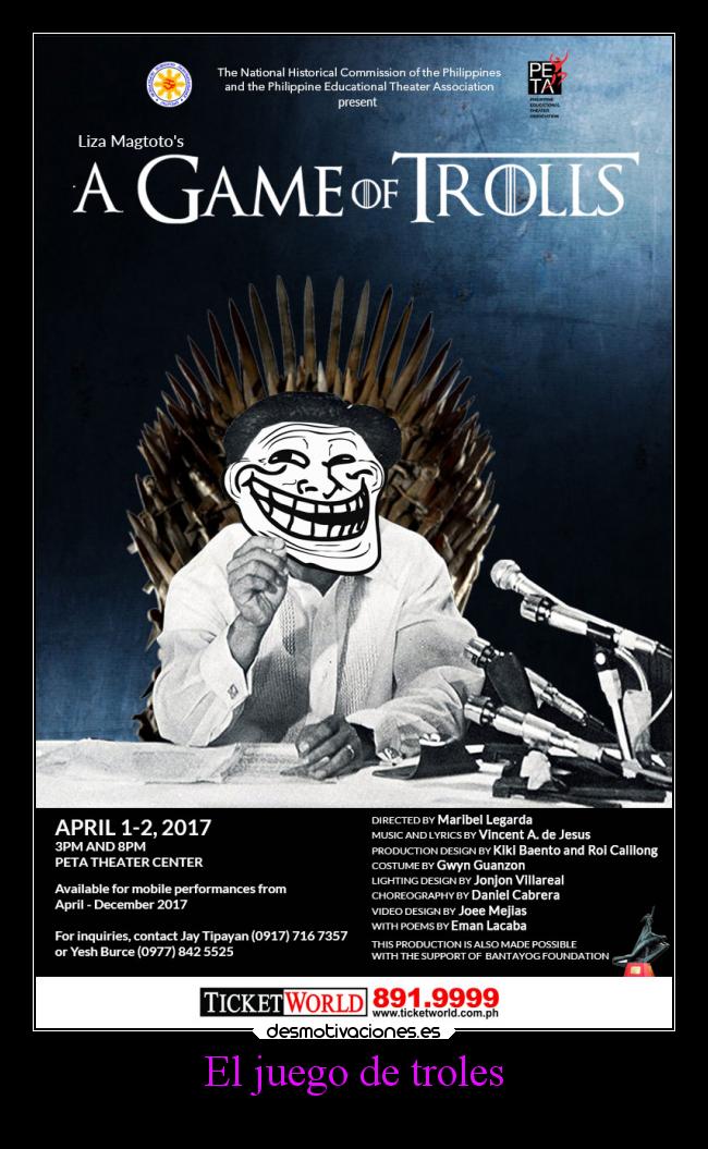 El juego de troles - 