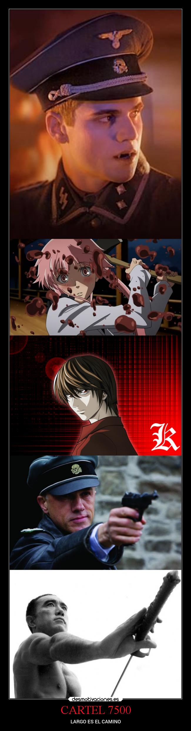 CARTEL 7500 - LARGO ES EL CAMINO
