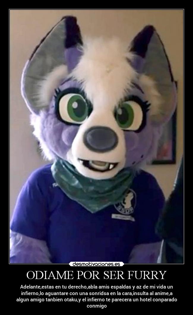 ODIAME POR SER FURRY -