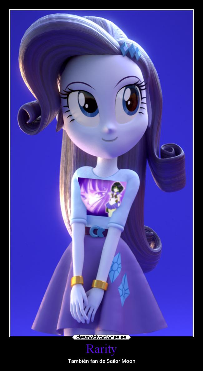 Rarity - También fan de Sailor Moon