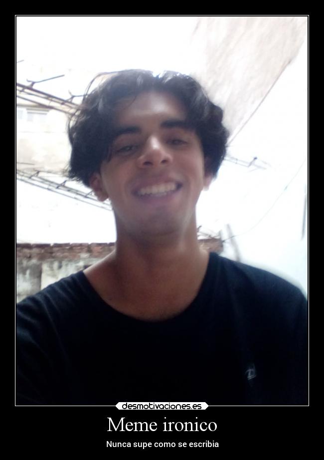 Meme ironico -