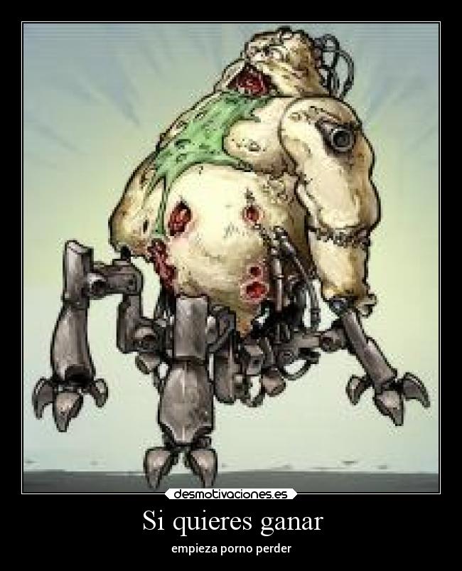 Si quieres ganar - empieza porno perder