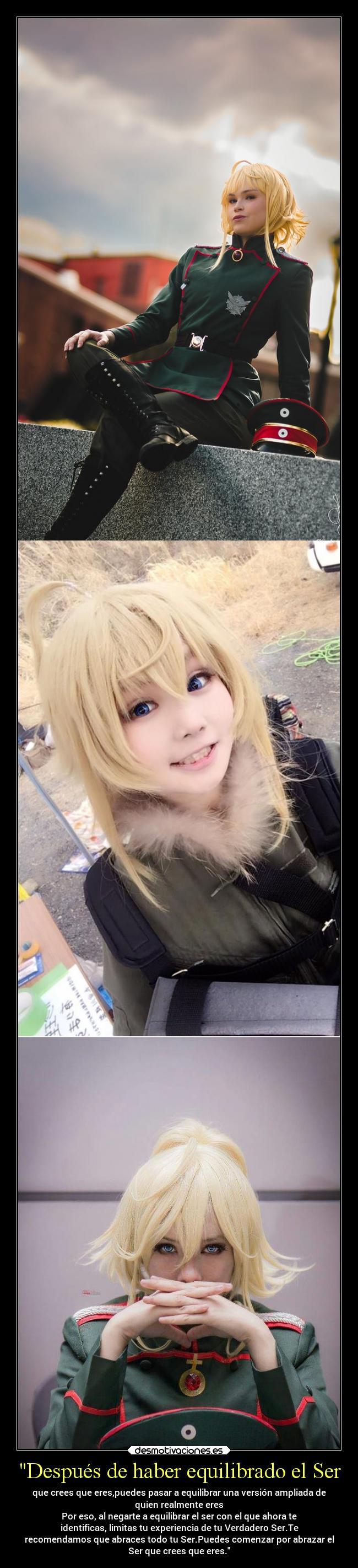 Después de haber equilibrado el Ser - que crees que eres,puedes pasar a equilibrar una versión ampliada de
quien realmente eres
Por eso, al negarte a equilibrar el ser con el que ahora te
identificas, limitas tu experiencia de tu Verdadero Ser.Te
recomendamos que abraces todo tu Ser.Puedes comenzar por abrazar el
Ser que crees que eres.