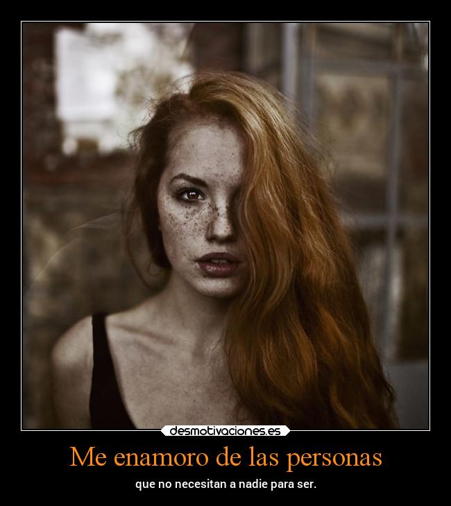 Me enamoro de las personas - 