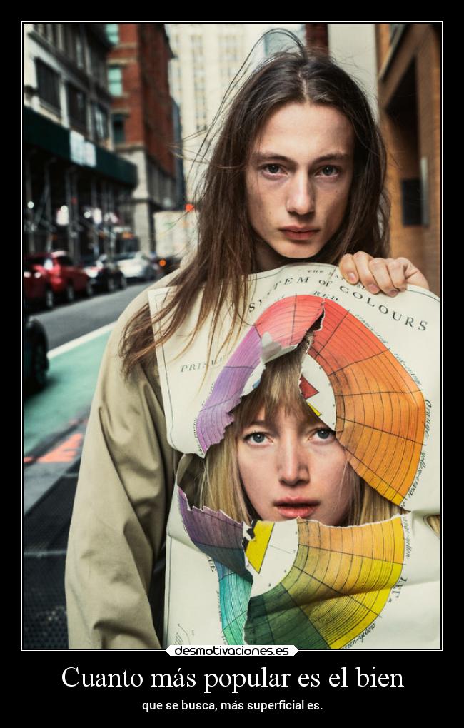Cuanto más popular es el bien -