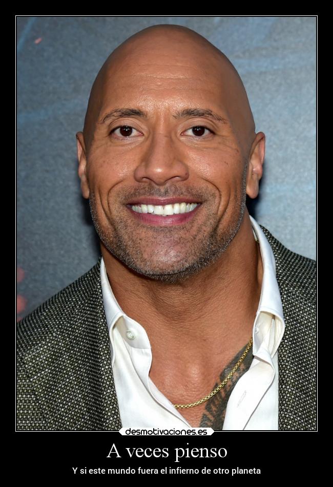 A veces pienso - Y si este mundo fuera el infierno de otro planeta