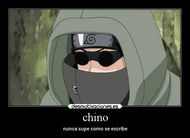 chino - nunca supe como se escribe