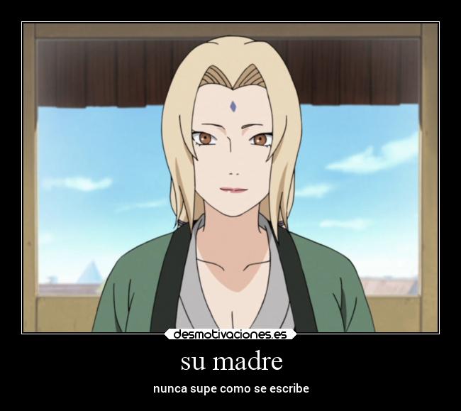 su madre - nunca supe como se escribe