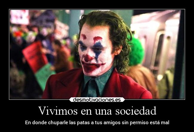 Vivimos en una sociedad - 