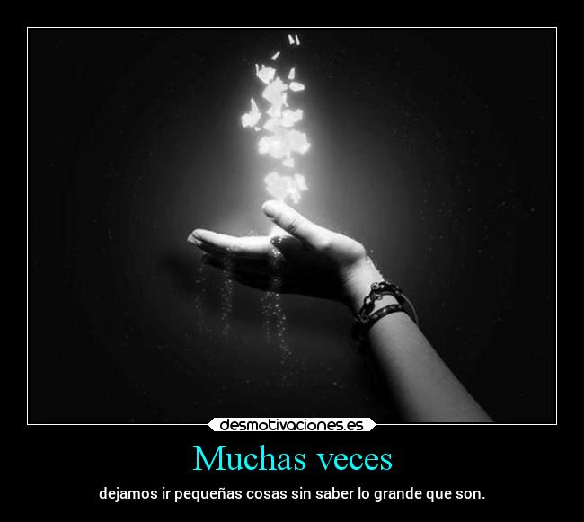 Muchas veces -
