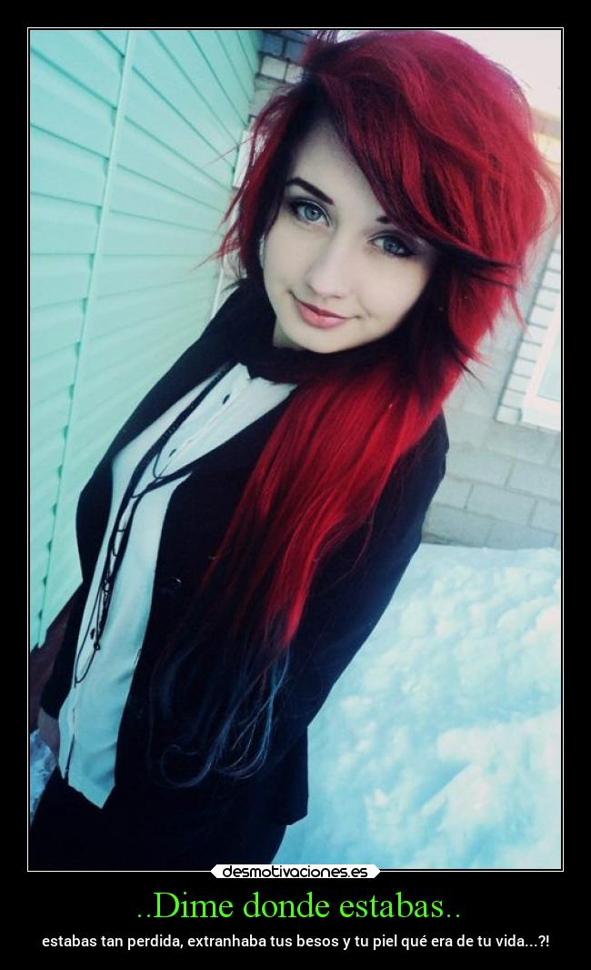 ..Dime donde estabas.. - 