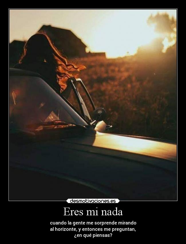 Eres mi nada -