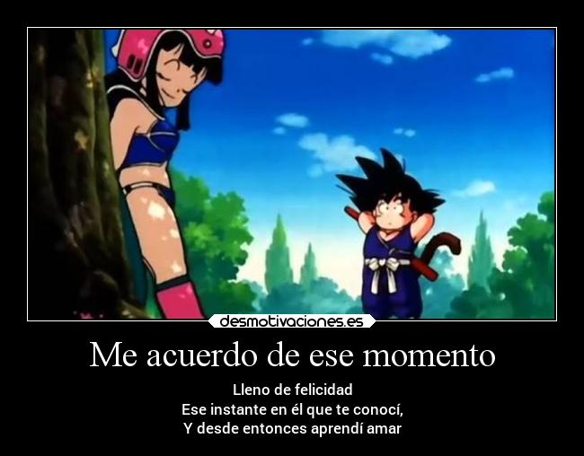 Me acuerdo de ese momento - 