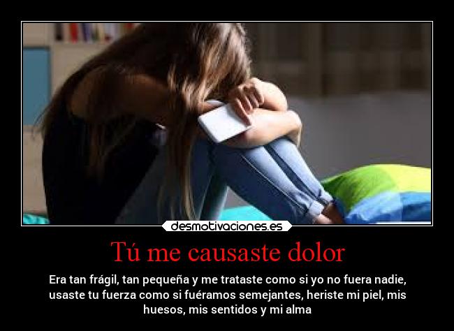 carteles dolor debilidad desmotivaciones