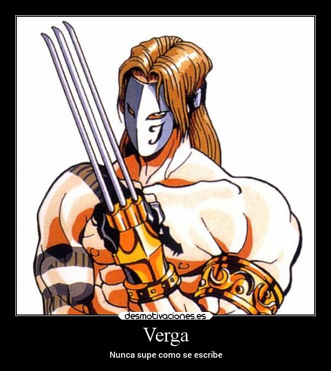 Verga - Nunca supe como se escribe