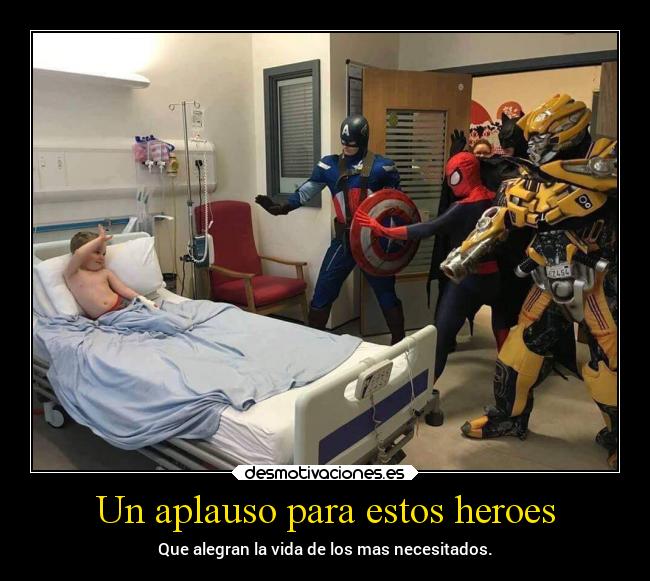 Un aplauso para estos heroes - 