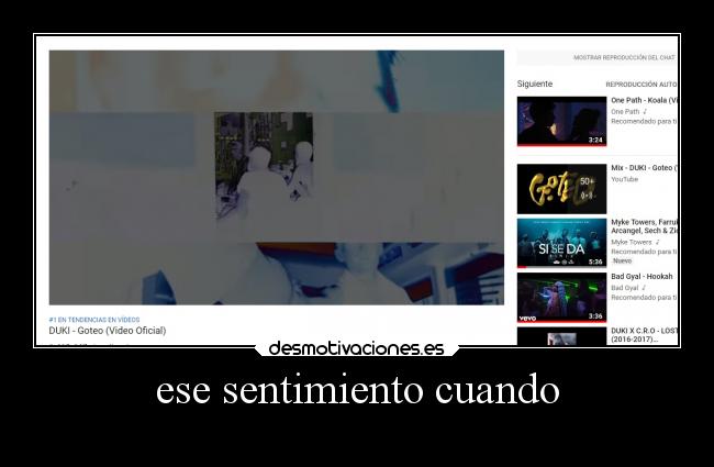 ese sentimiento cuando - 