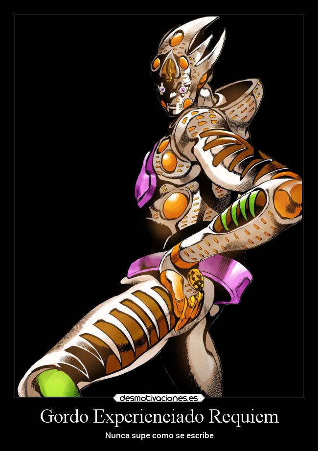 Gordo Experienciado Requiem - Nunca supe como se escribe