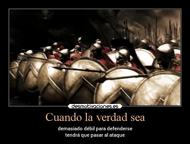 Cuando la verdad sea -