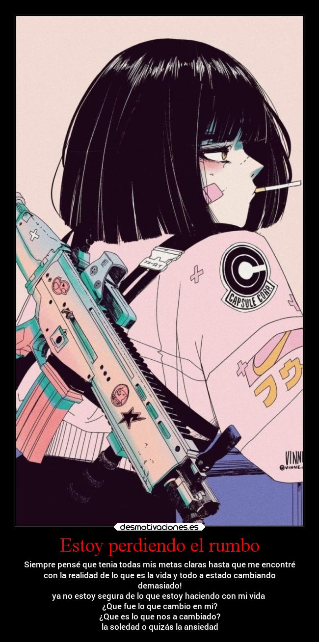 Estoy perdiendo el rumbo -