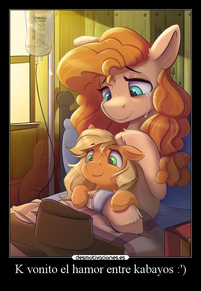 K vonito el hamor entre kabayos :) -