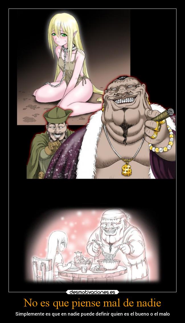 No es que piense mal de nadie - 
