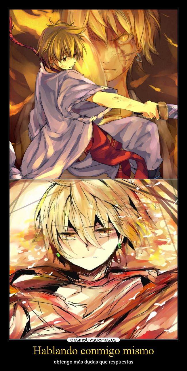 Hablando conmigo mismo - obtengo más dudas que respuestas