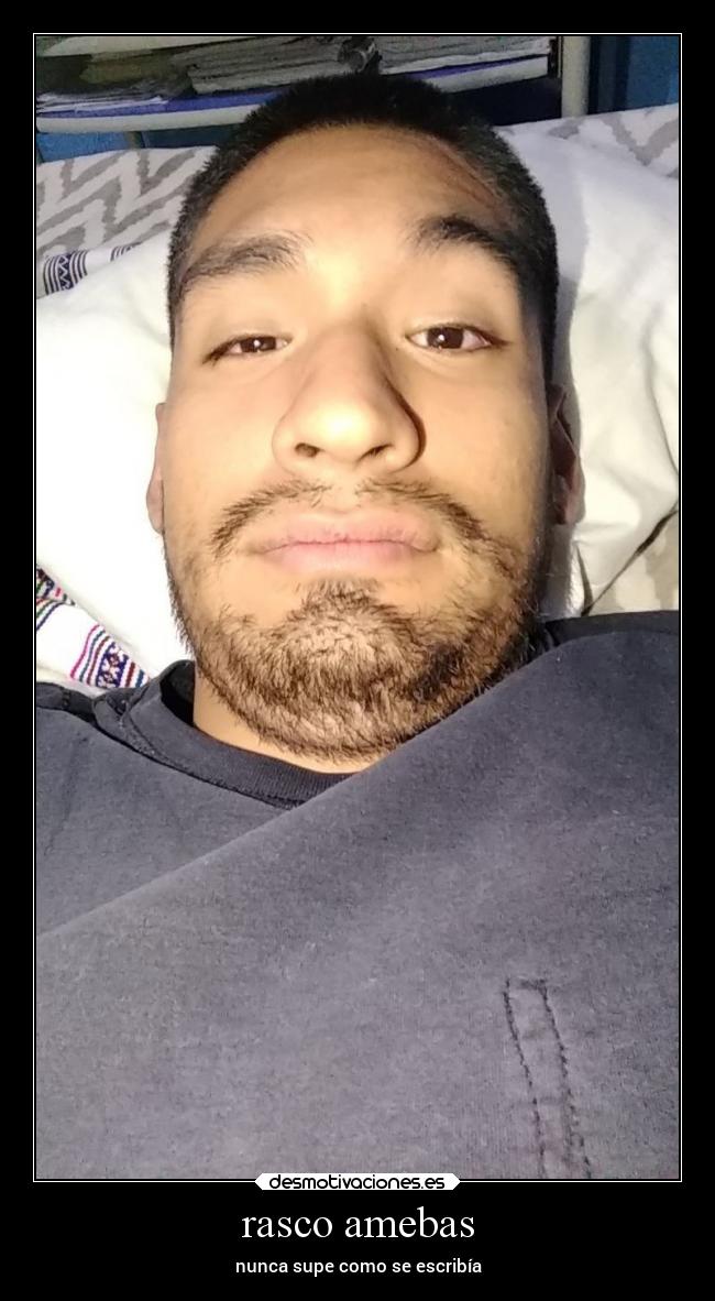 rasco amebas - nunca supe como se escribía