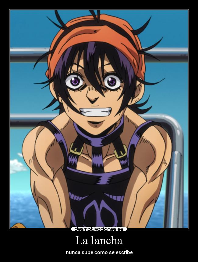 La lancha - nunca supe como se escribe