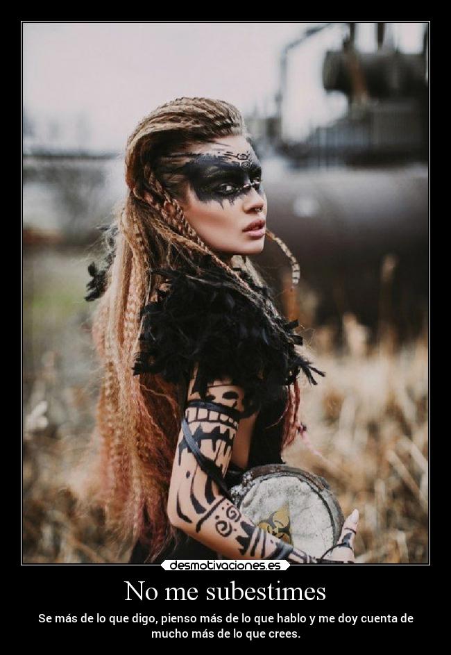 carteles criticas pensamientos anticipar intuicion subestimar valor desmotivaciones