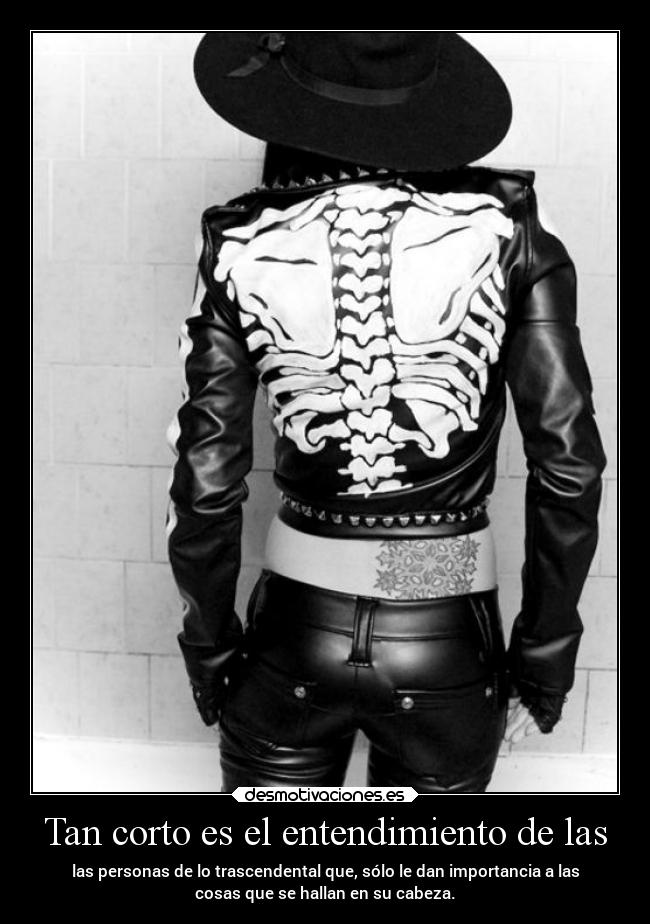 Tan corto es el entendimiento de las -