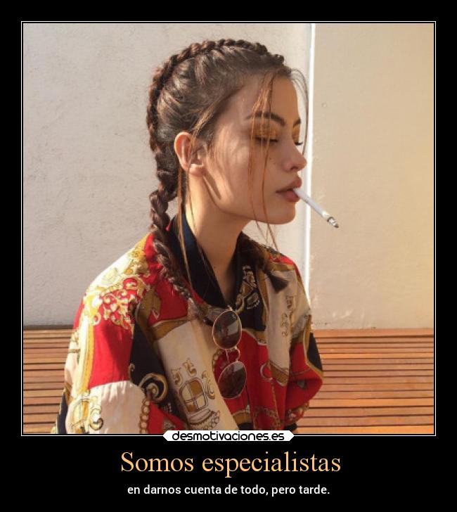 Somos especialistas - 
